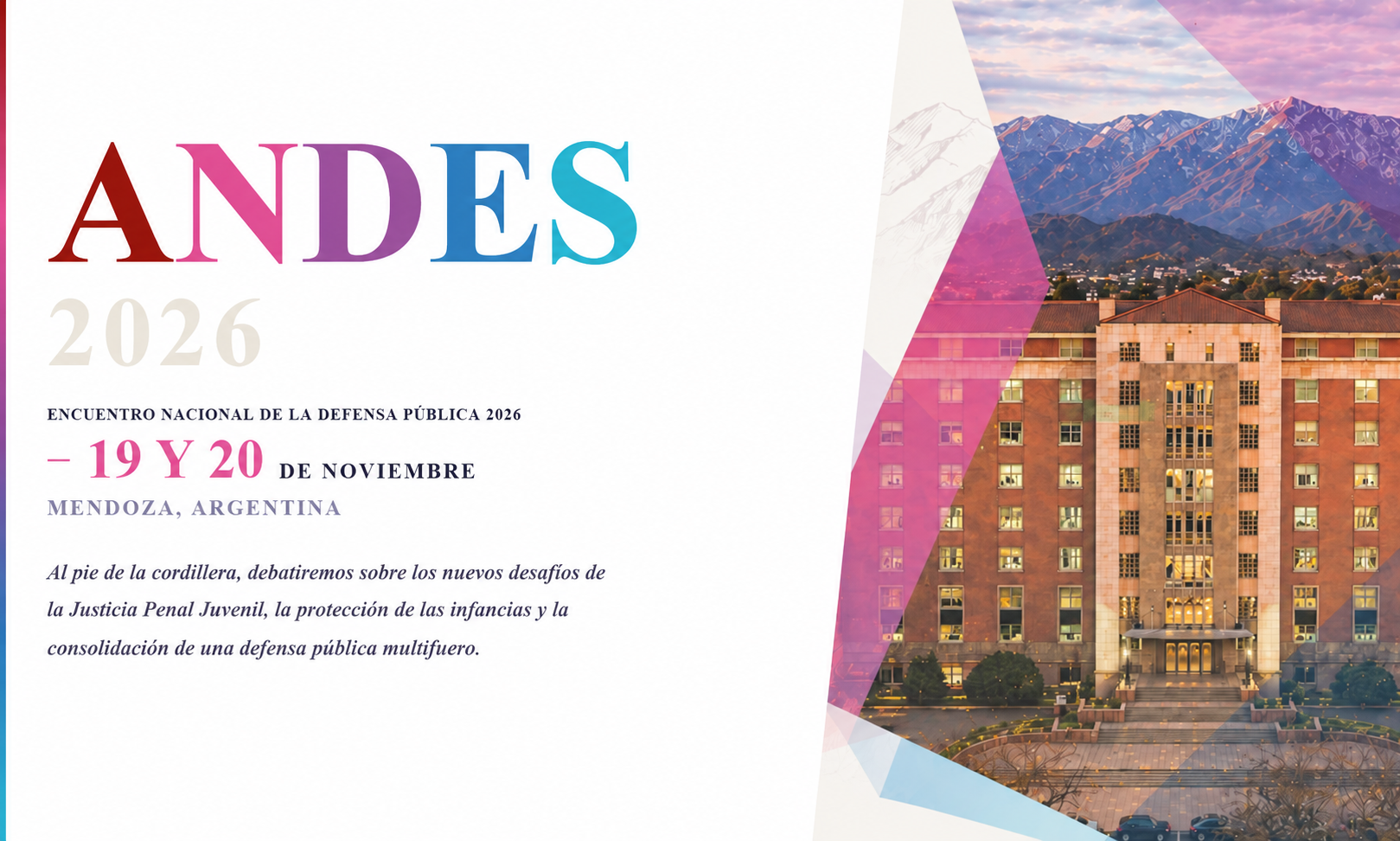 ANDES 2026 – Encuentro Nacional de la Defensa Pública